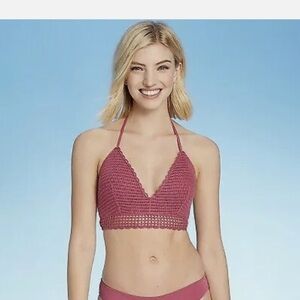 Shade & Shore Pink Bikini Swimwear